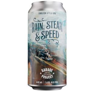 Beer Style: Garage Project Rain Steam & Speed English Style IPA 440mL