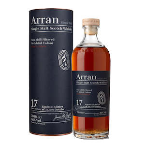 Arran Distillery Of The Month: Arran 17YO Single Malt 700ml