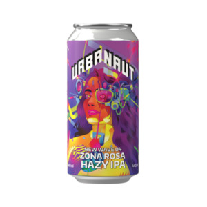 Urbanaut New Wave 4 Zona Rosa Hazy IPA 440mL