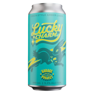Garage Project Brewery Of The Month: Garage Project Lucky Charm Czech Style Amber Lager 440mL