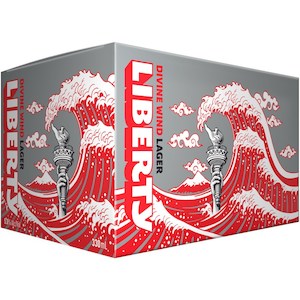 Liberty Brewing Brewery Of The Month: Liberty Divine Wind Lager 6x330mL