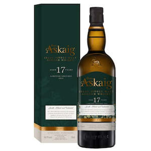 Islay Single Malt Whisky: Port Askaig 17yo Single Malt 700mL