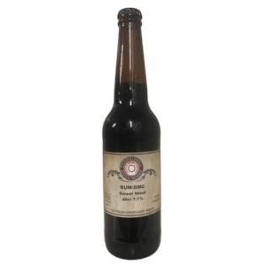 Hamilton Beer Month: Bootleg Rum DMC Vanilla Rum Sweet Pastry Stout 500mL