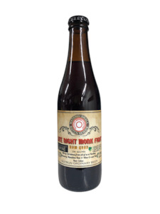 Hamilton Beer Month: Bootleg Late Night Monk Fight Belgian Quad 500mL