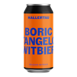 Hallertau Brewery Of The Month: Hallertau Boric Tangelo Wheat Beer 440mL