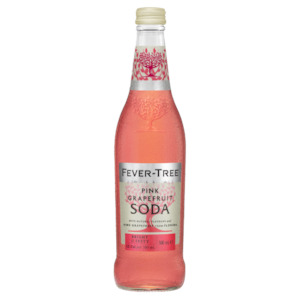 Tonic: Fever Tree Pink Grapefruit Soda Water 500ml