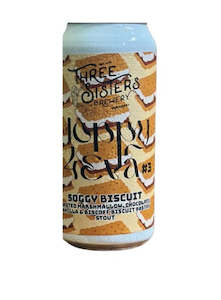 Three Sisters Hoppy 4 Eva #3 Soggy Biscuit Marshmellow Stout 440mL