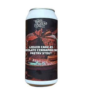 Three Sisters Brewing: Three Sisters Liquid Cake #3 Chocolate Cinnamon Pastry Stout 440mL