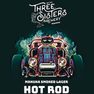Three Sisters Hot Rod Manuka Smoked Lager 500mL
