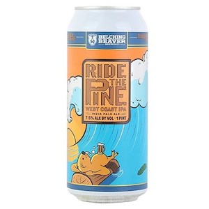 Belching Beaver: Belching Beaver Ride The Pine West Coast IPA 473mL