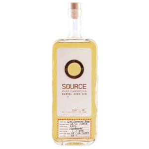 Cardrona Distillery The Source Chardonnay Barrel Aged Gin 750mL