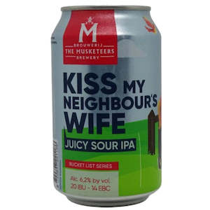 The Musketeers Kiss My Neighbours Wife Sour IPA 330mL
