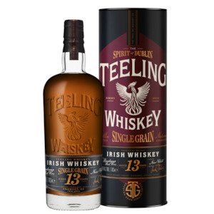 Irish Whiskey 1: Teeling 13yo Single Grain 700mL