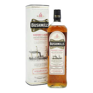 Irish Whiskey 1: Bushmills Steamship Collection Sherry Cask Irish Whiskey 1L
