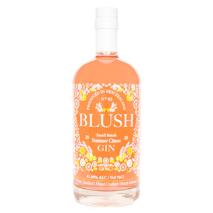 Blush Gin Distillery Of The Month: Blush Small Batch "Summer Citrus" Gin 700mL