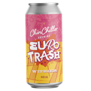 Chin Chiller Brewery Of The Month: Chinchiller Euro Trash Witbier 440mL