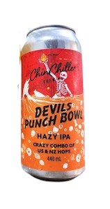 Chin Chiller Brewery Of The Month: ChinChiller Devil's Punchbowl Hazy IPA 440mL