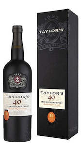 Portuguese Wine Month: Taylors Port 40yr 750mL