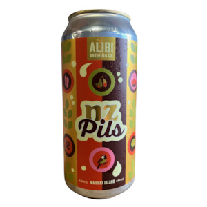 Alibi NZ Pils New Zealand Pilsner 440mL
