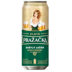 Lager Pilsner: Prazacka Extra Hopped Lager 500mL