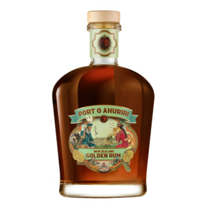 The National Distilling Co. Port O Ahuriri Golden Rum 750mL