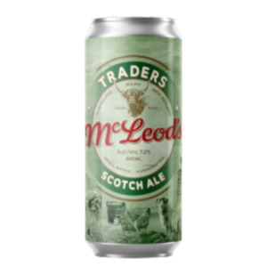 Mcleods Brewery Of The Month: McLeod's Traders Scotch Ale 440mL