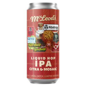Mcleods Brewery Of The Month: Mcleod's Liquid Hop IPA 440mL