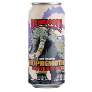Behemoth Hophemoth TDH Triple Hazy IPA 440mL
