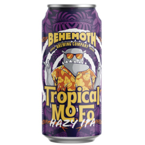 Beer Brand: Behemoth Tropical MoFo Hazy IPA 440mL