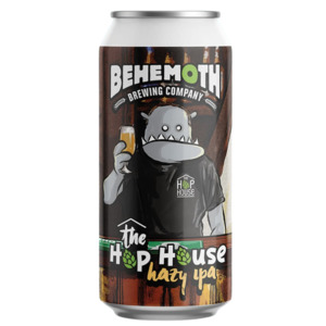 Beer Brand: Behemoth The Hop House Hazy IPA 440mL