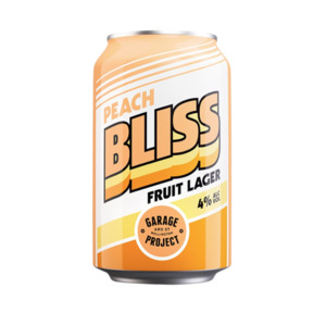 Garage Project Brewery Of The Month: Garage Project Peach Bliss Lager 330mL Can