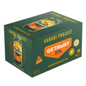 Garage Project Brewery Of The Month: Garage Project Getaway IPA 6x330mL
