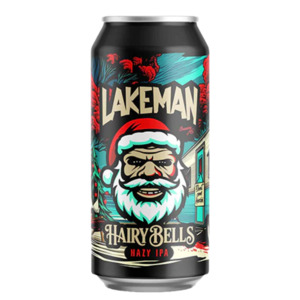 Beer: Lakeman Hairy Bells Hazy IPA 440mL