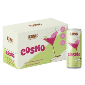 Iconic Beverage Cosmo 8x250mL Can