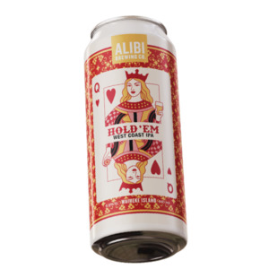 Beer Region: Alibi Brewing Hold 'Em West Coast IPA 440mL