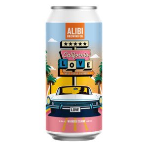 Alibi Brewing California Love West Coast Pilsner 440mL