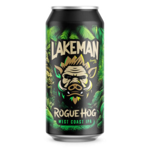 Beer Region: Lakeman Rogue Hog West Coast IPA 440mL