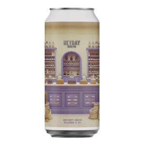 Heyday Ancient Grain Pilsner 440mL