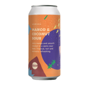 Beer: Sawmill Mango & Coconut Sour 440mL