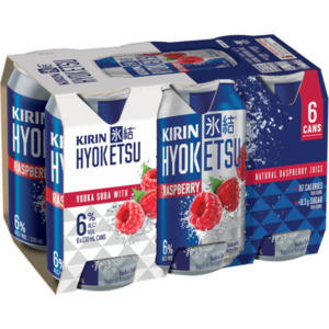 Ready To Drink: Kirin Hyoketsu Vodka Raspberry 6x330mL