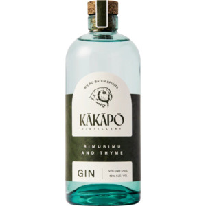 Gin: Kakapo Distillery Rimurimu & Thyme Gin
