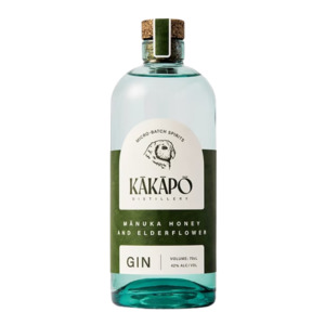Gin: Kakapo Distillery Manuka Honey & Elderflower Gin