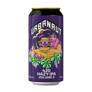 Craft Beer: Urbanaut 420 Hazy IPA Volume 3 440mL