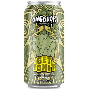One Drop Brewing Get Ignit Matcha Smoothie Pulp Sour 440mL