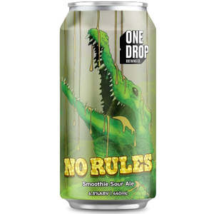 One Drop Brewing No Rules Smoothie Sour Ale 440mL