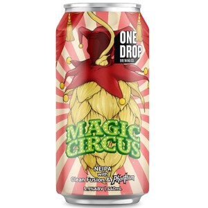 Craft Beer: One Drop Brewing Magic Circus New England IPA 440mL