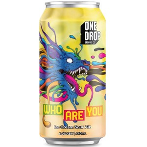 Craft Beer: One Drop Brewing Who Are You Ice Cream Sour Ale 440mL