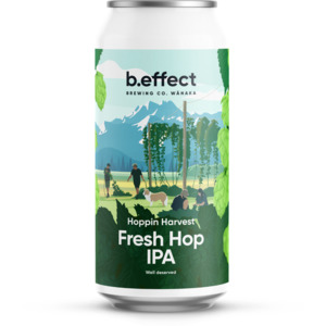 B.Effect Hoppin Harvest Fresh Hop IPA 440mL