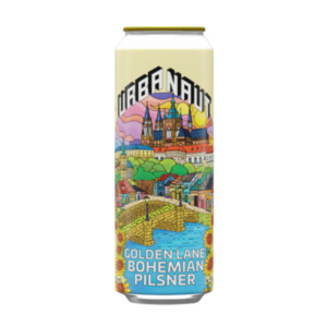 Beer: Urbanaut Golden Lane Bohemian Pilsner 500mL