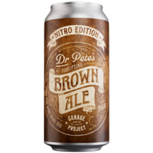 Garage Project Dr Pete’s Fortifying Brown Ale - Nitro Edition 440mL